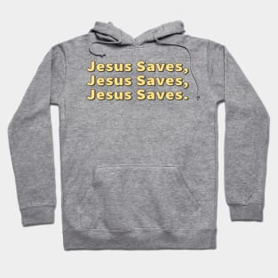 Jesus Saves Cool Inspirational Christian Hoodie